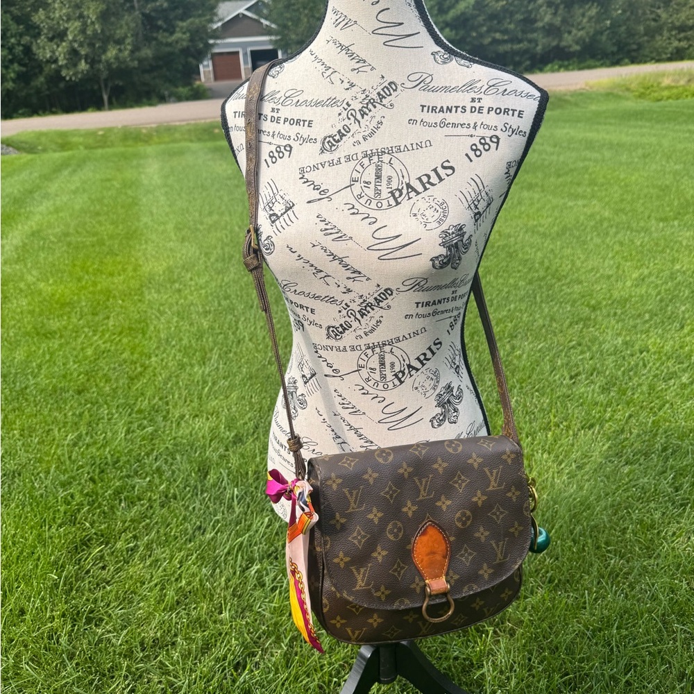 Louis Vuitton Saint Cloud Monogram Brown Crossbody Bag